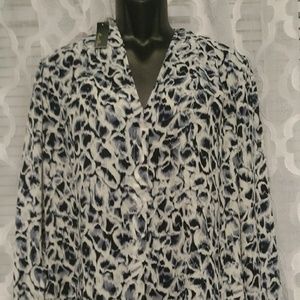 Rose & Olive Hi-Low Tunic Blouse